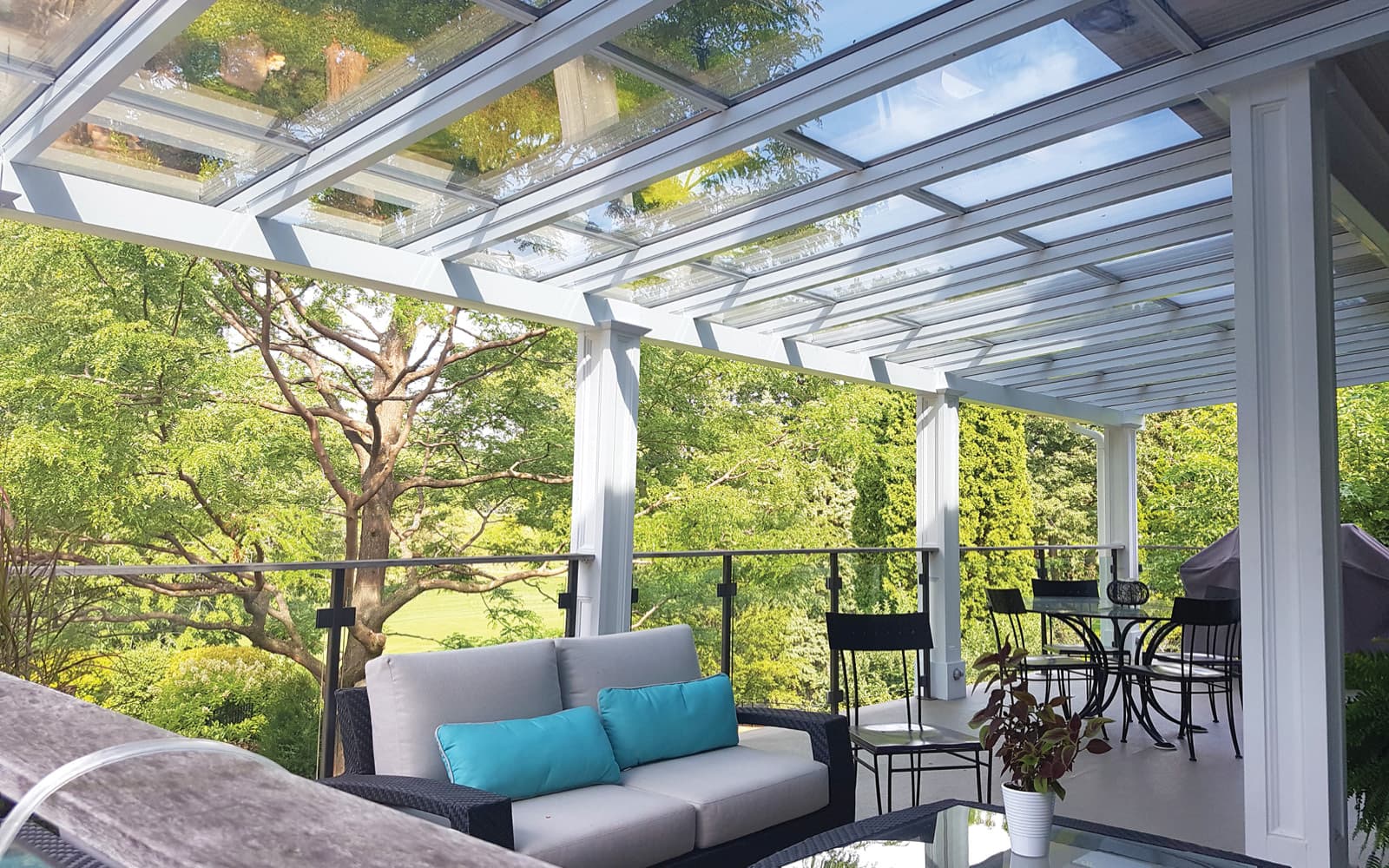 Terrassenüberdachung Krefeld nach Maß von Glasbau West