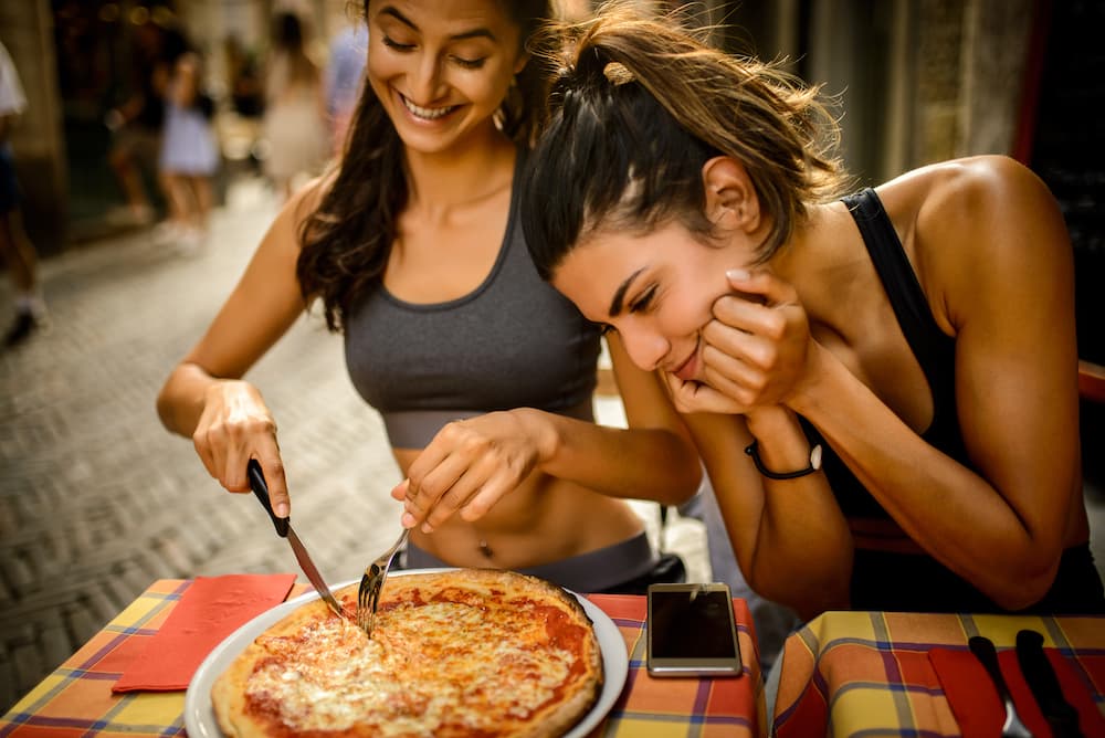 Die Suche nach Qualität führte uns zur Pizzeria in der Nähe