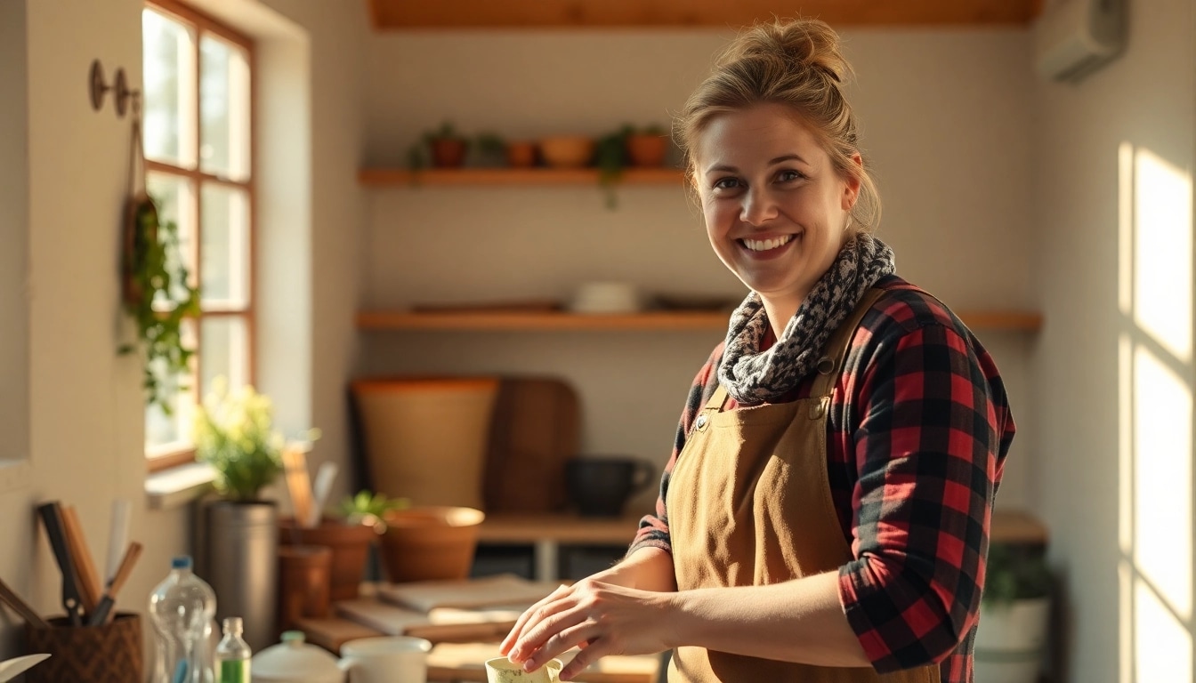 Hauswirtschaftskraft in Hameln sorgt für Ordnung und Sauberkeit in einem gemütlichen Zuhause.