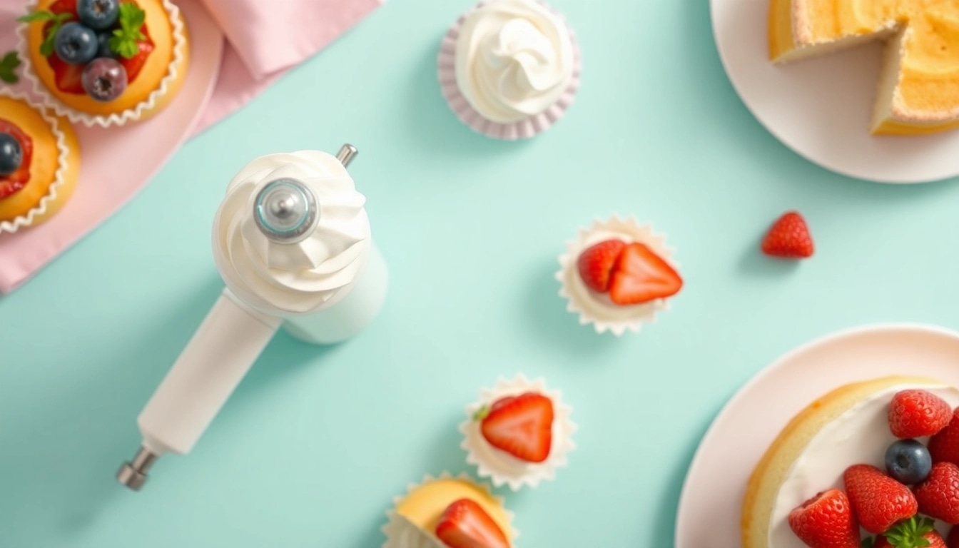 SugaryEscape’s Sweet Delights Enhanced with Cream Charger Singapore