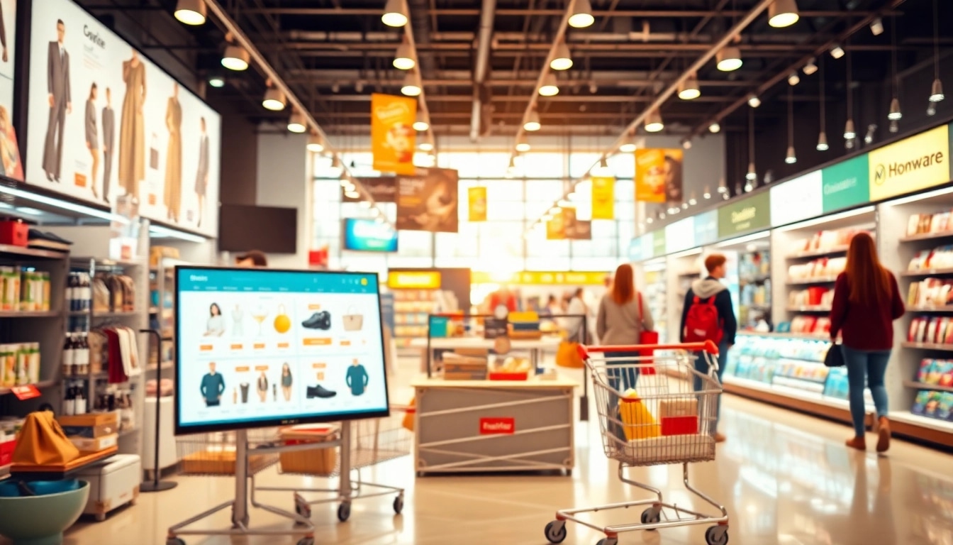 Shopware Shops im modernen Onlineshop mit ansprechendem Design und Produkten.