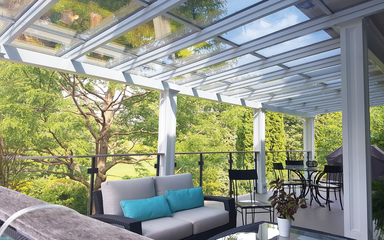Terrassenüberdachung Krefeld nach Maß von Glasbau West