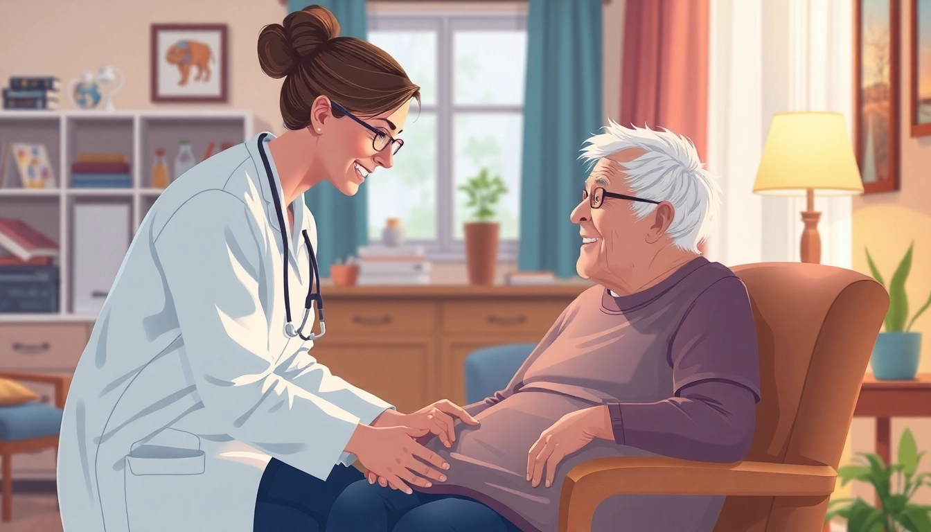 Supportive pflegeberatung köln service assisting elderly individuals with care requirements