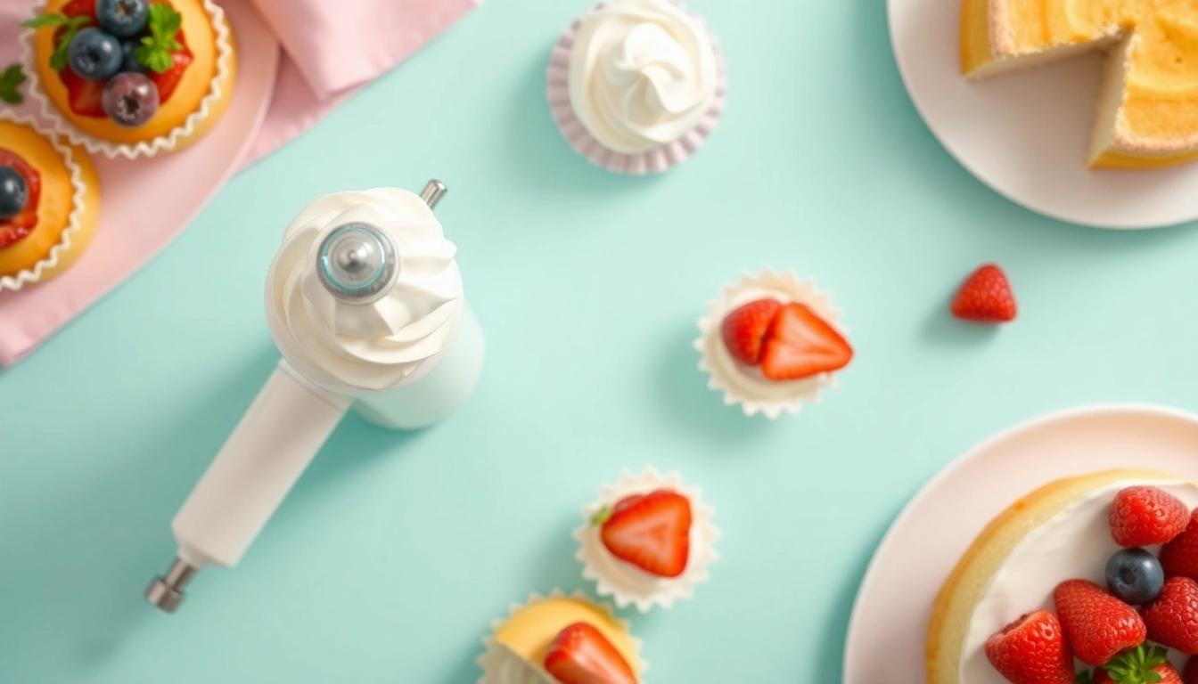 SugaryEscape’s Sweet Delights Enhanced with Cream Charger Singapore