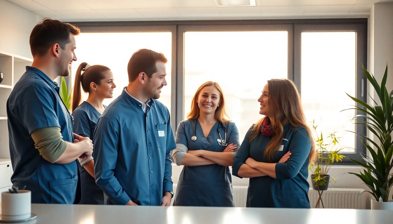 Pflegeteam bei der Personalgewinnung in der Pflege durch Zusammenarbeit und Kommunikation unterstützen.