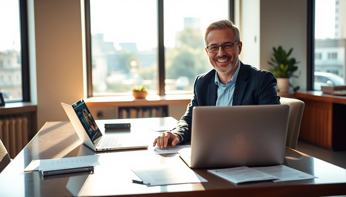 Headhunter Gastronomie bei einem Videoanruf, um Talente zu rekrutieren.