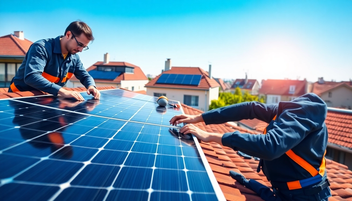 Installationsdetails von Pv anlagen wien auf einem Wiener Wohnhaus im Sonnenlicht.